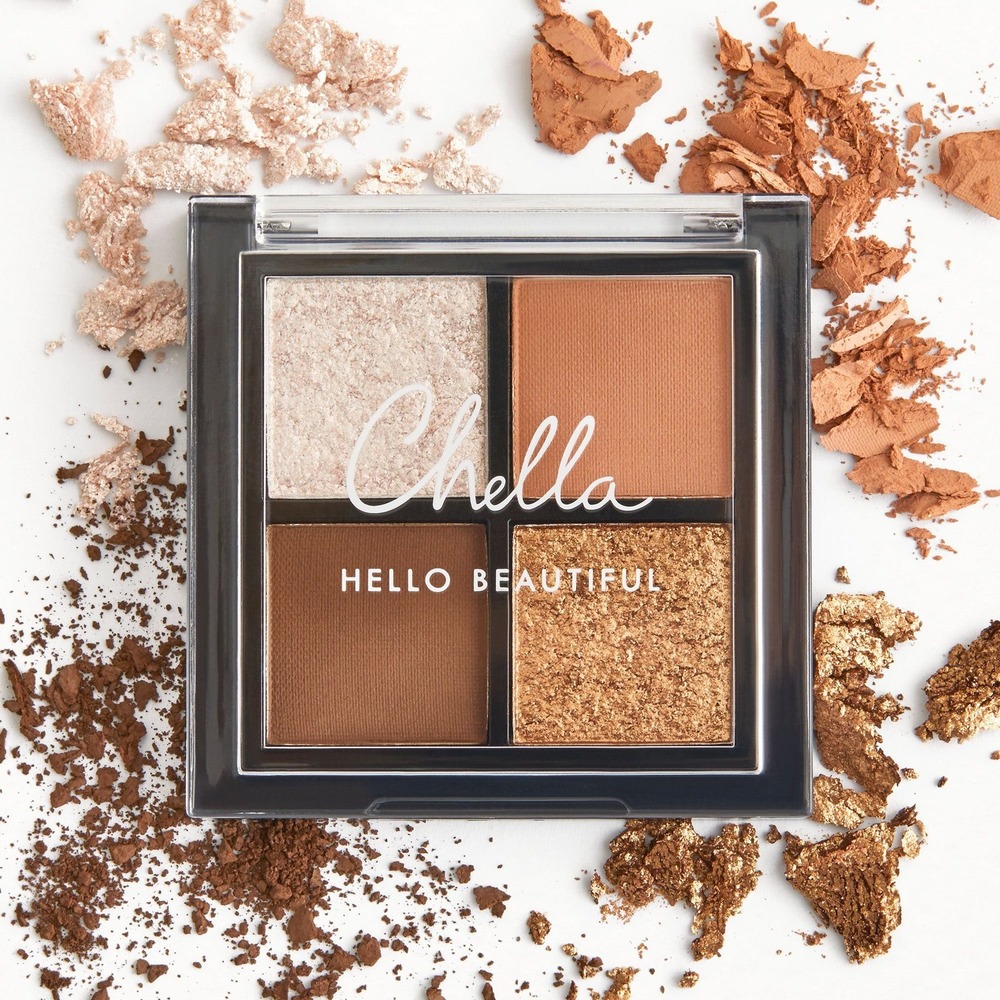Chella Hello Beautiful Mini La Vie Neutral Eyeshadow‎ Palette NEW